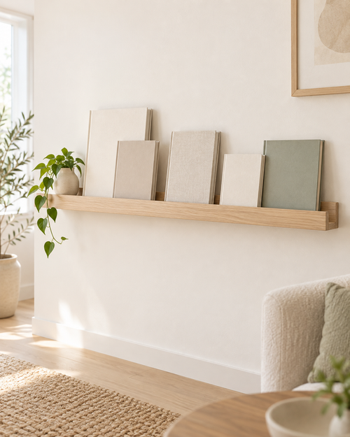 LANMIX 90cm Book Display Ledge concept image