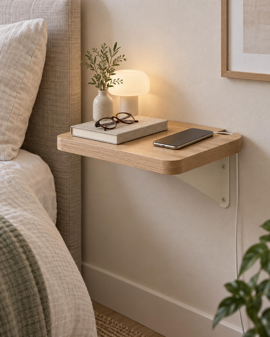 LANMIX Cable-Tidy Night Shelf concept image