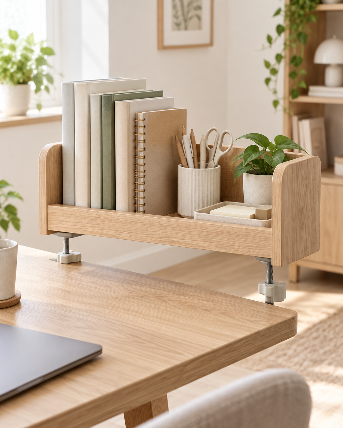 LANMIX Clamp-On Book Shelf concept image