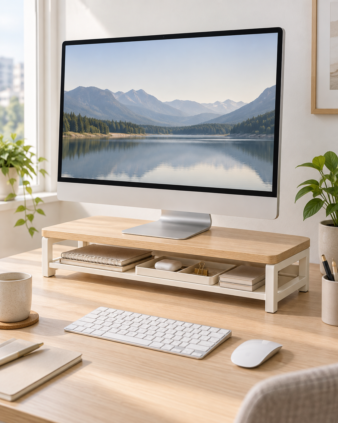 LANMIX Compact Monitor Riser concept image