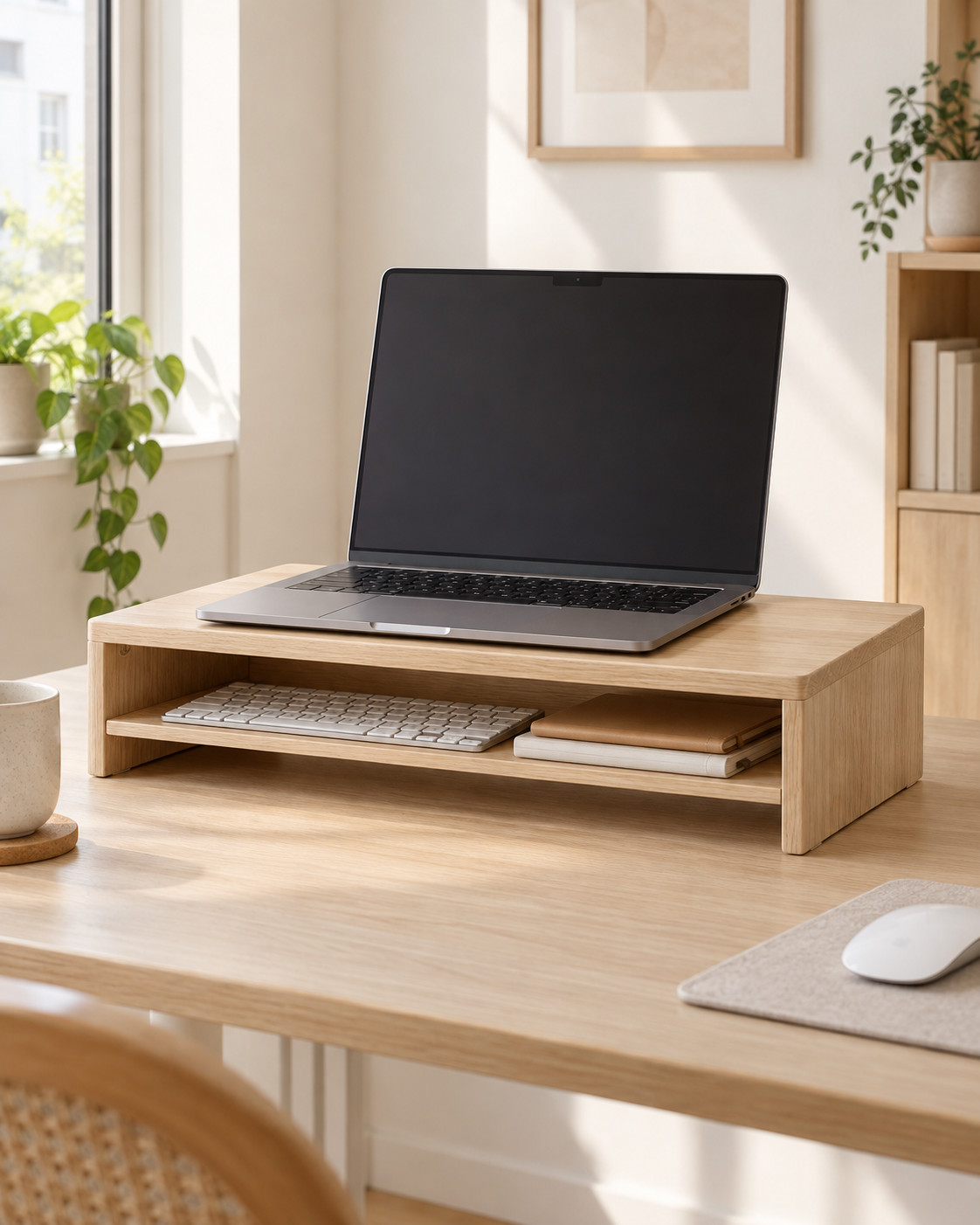 LANMIX Laptop Stand Storage Tray concept image