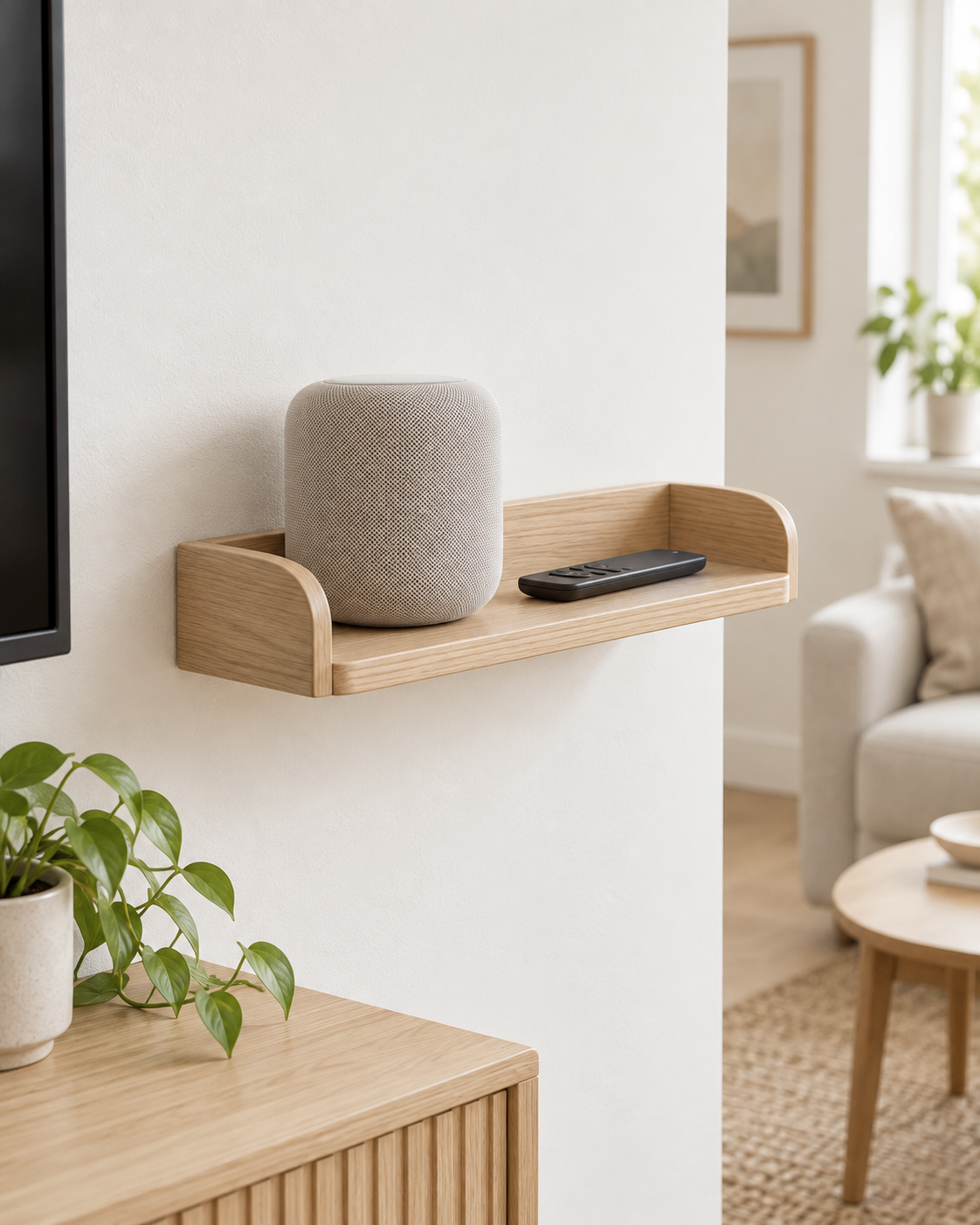 LANMIX Narrow Media Shelf concept image