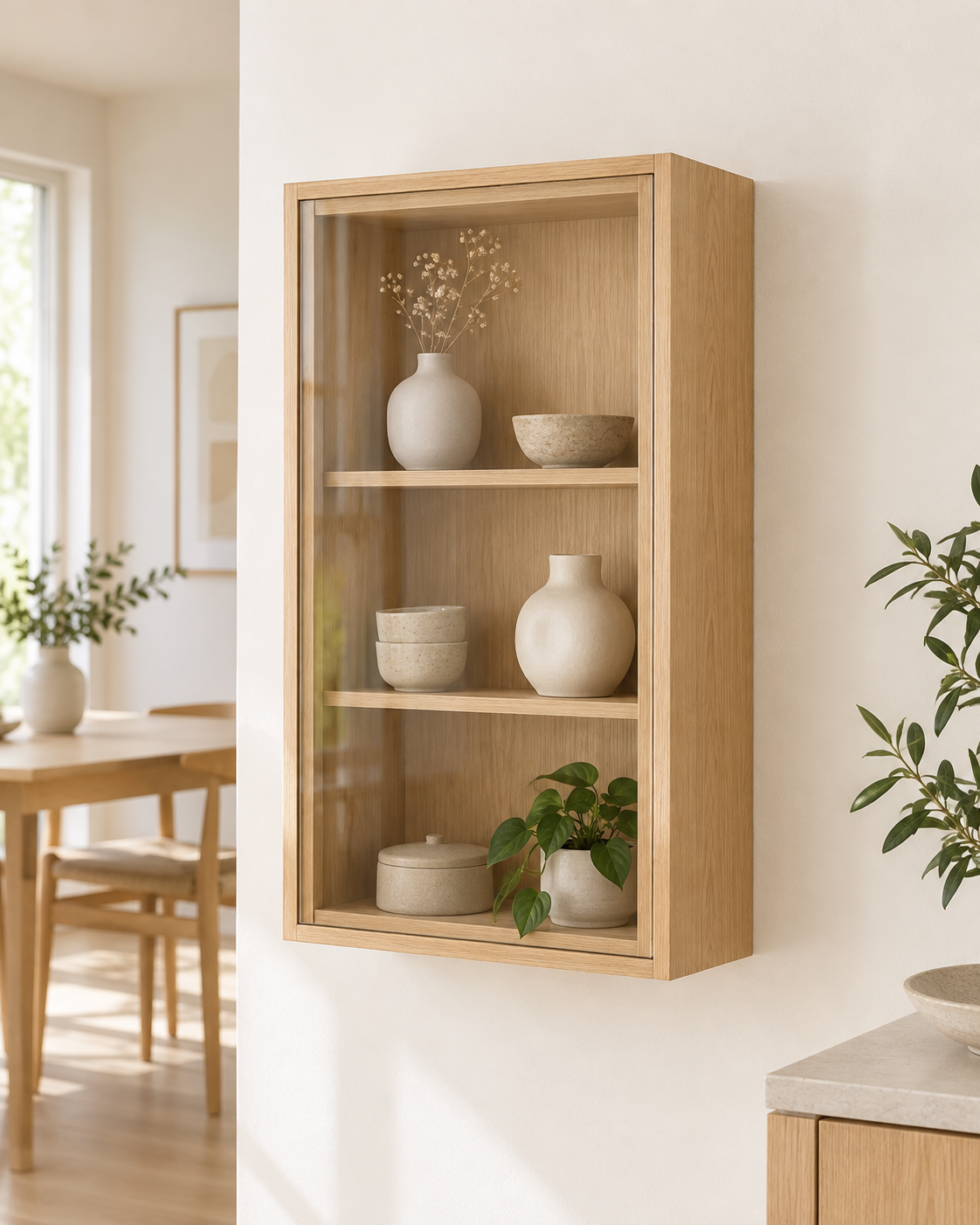 LANMIX Wall Display Cabinet concept image