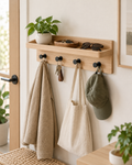 LANMIX Wall Entry Shelf with Hooks concept image
