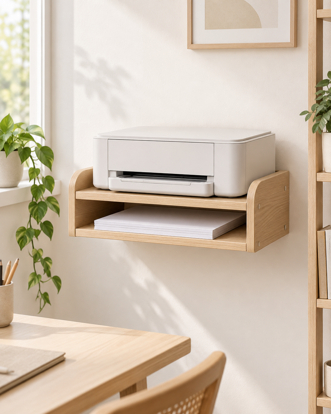 LANMIX Wall Printer Shelf concept image