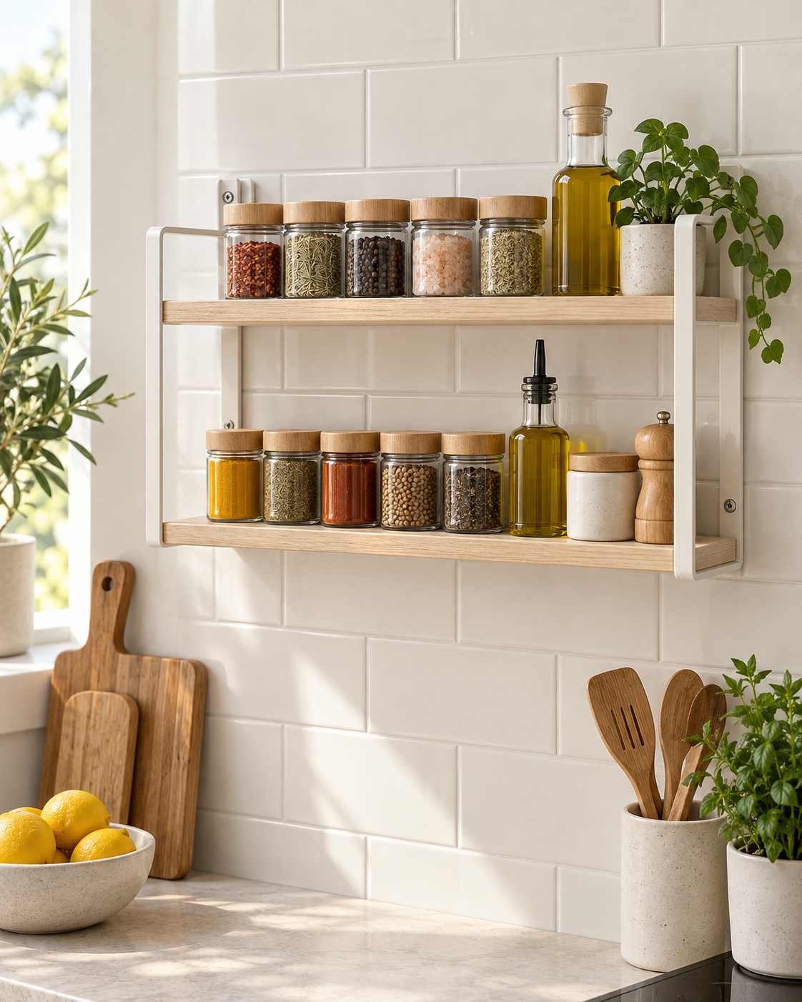 LANMIX Wall Spice Shelf concept image